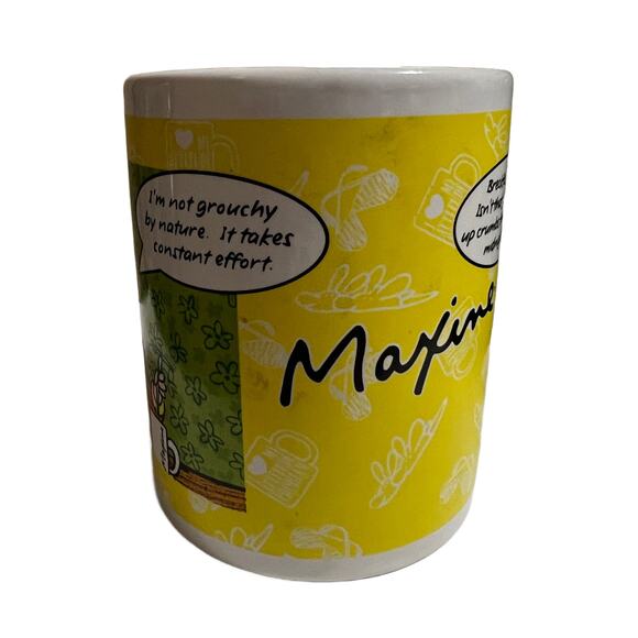 Hallmark Maxine Cartoon Double Sided Graphic Coffee Cup - Picture 5 of 5